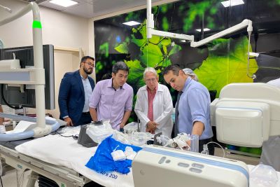 notícia: Evento no Ophir Loyola destaca novas tecnologias em neurorradiologia