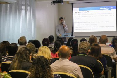 notícia: Seplad promove palestra sobre alterações no Regime Jurídico Único (RJU) dos Servidores