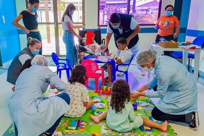 notícia: No Dia da Infância, HRPM enfatiza atendimento de qualidade prestado aos pequenos usuários 