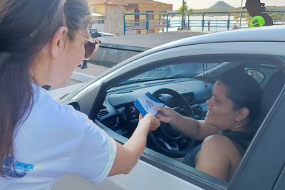 notícia: Seju participa da Semana Municipal de Prevenção às drogas em Santarém