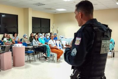 notícia: Ações de conscientização marcam programação do "Agosto Lilás" no Regional do Tapajós