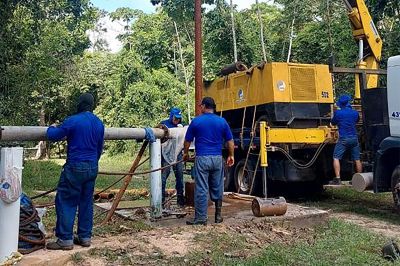 notícia: Cosanpa executa ações de melhorias no fornecimento de água no interior do Pará