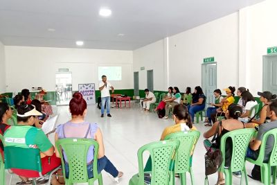 notícia: Em Curralinho, Caravana da Semu fortalece a luta contra a violência doméstica