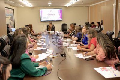 notícia: Gestoras da Semu debatem melhorias no esporte para mulheres na Alepa