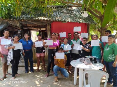 notícia: Ribeirinhos da APA Lago de Tucuruí recebem capacitação para elaborar planilha de custo de produção