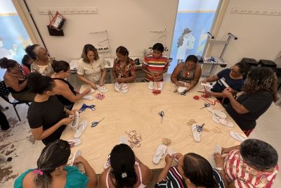 notícia: Seap leva curso de customização de sandálias para Usipaz Jurunas/Condor