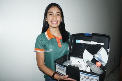 notícia: Sedap repassa kits para monitorar qualidade da água e fomentar a aquicultura do Estado 
