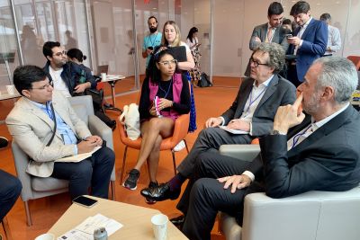 notícia: Estado do Pará marca presença no Brazil Climate Summit, nos EUA