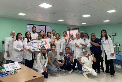 notícia: Simpósio reúne mais de 400 profissionais de cinco unidades de saúde do Pará 