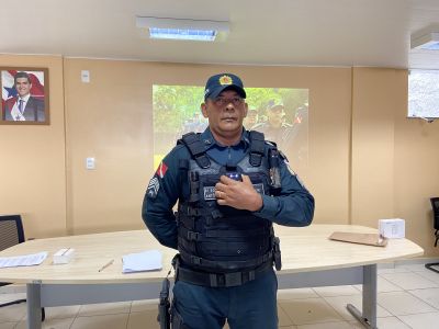 notícia: Agentes da Polícia Militar são capacitados para a utilização das câmeras corporais 