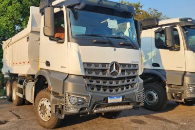 notícia: Sefa flagra irregularidades e apreende dois caminhões basculantes em Conceição do Araguaia 