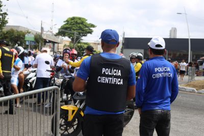 notícia: Polícia Científica auxilia ações das forças de segurança no Círio de Nazaré