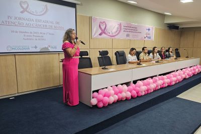 notícia: Sespa promove Jornada de Atenção ao Câncer de Mama