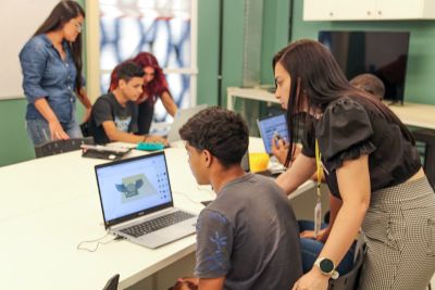 notícia: Alunos de Modelagem e Impressão 3D produzem utensílios para UsiPaz Guamá