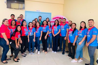 notícia: Hospital Castelo de Sonhos, em Altamira, informa e previne contra câncer de mama