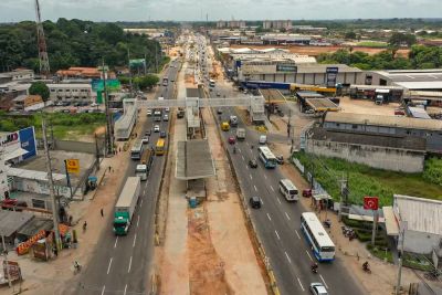 notícia: NGTM faz intervenção no cruzamento da Ricardo Borges com a BR-316 para obras de drenagem