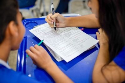 notícia: Rede estadual de ensino se mobiliza para início das provas do Saeb no Pará
