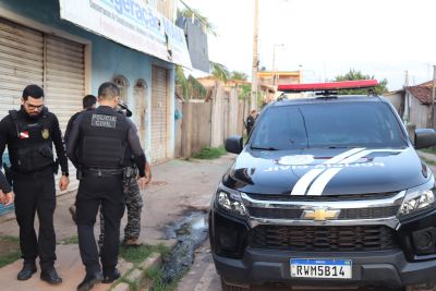 notícia: Polícia Civil deflagra operação contra suspeitos de extorsão em Moju e Tailândia