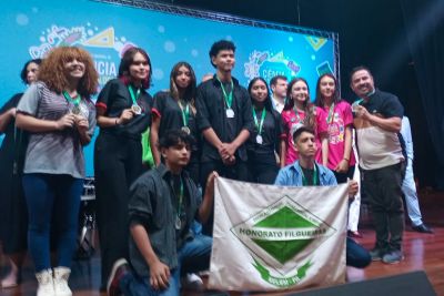 notícia: Em Brasília, estudantes paraenses recebem medalhas por pesquisa com asteroides 