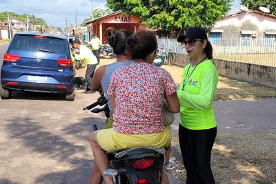 notícia: Detran finaliza ações de educação na região do Marajó em Salvaterra