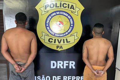 notícia: Ação integrada prende dois envolvidos em roubo a loja e recupera produtos, em Belém