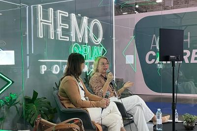 notícia: Fundação Hemopa participa de Congresso Nacional de Hematologia e Hemoterapia