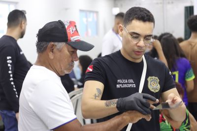 notícia: Polícia Civil integra ação do Governo e emite RG em Jaderlândia, em Ananindeua