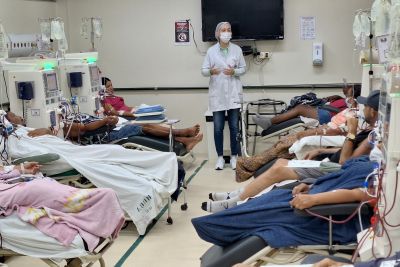 notícia: Em Santarém, pacientes criam playlist para ouvir canções nas sessões de hemodiálise