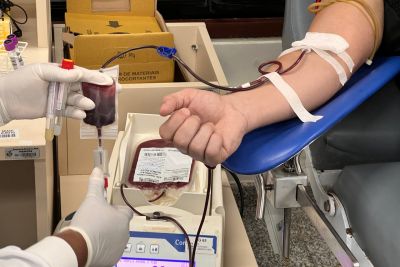 notícia: Servidores da PCPA participam da Gincana Instituição Cidadã de doação de sangue no Hemopa