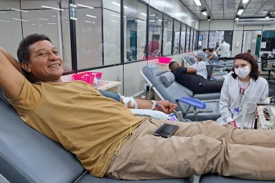 notícia: Hemopa celebra o Doador Voluntário de Sangue com lançamento do Cartão do Doador