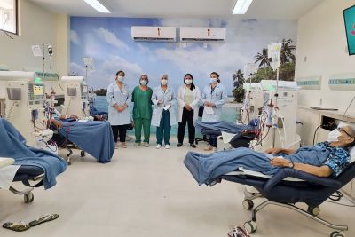 notícia: Regional do Marajó  promove debate sobre câncer de próstata com usuários da Hemodiálise 