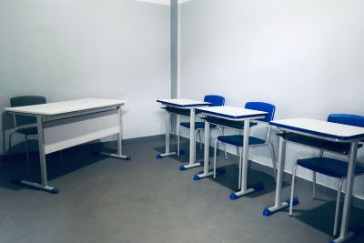 notícia: Equipamentos escolares são entregues a unidade socioeducativa de Santarém