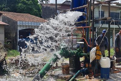 notícia: Mais de 45 mil pessoas são beneficiadas com melhorias em rede de abastecimento em Belém 