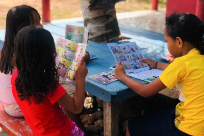 notícia: Projeto da Universidade do Estado (Uepa) arrecada livros para ação neste Natal