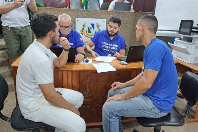 notícia: São Miguel do Guamá recebe ação itinerante do Detran