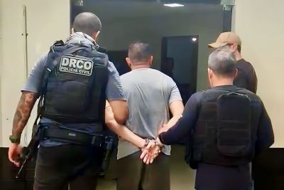 notícia: Polícia Civil do Pará prende foragido de Minas Gerais considerado de alta periculosidade