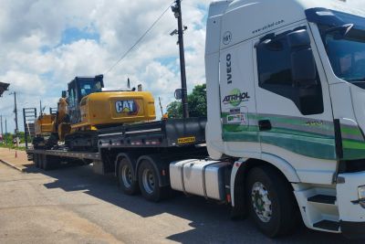 notícia: Sefa apreende duas escavadeiras no Araguaia avaliadas em mais de R$ 1 milhão