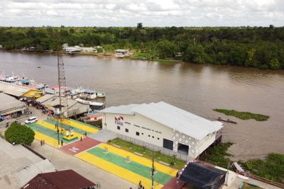 notícia: Estado entrega novo Terminal Hidroviário de Anajás, no Marajó