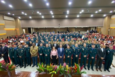 notícia: Solenidade marca conclusão dos cursos de especialização do Instituto de Ensino de Segurança do Pará