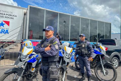 notícia: Em Bragança, agentes de segurança atuam nas praias, área urbana e rodovias