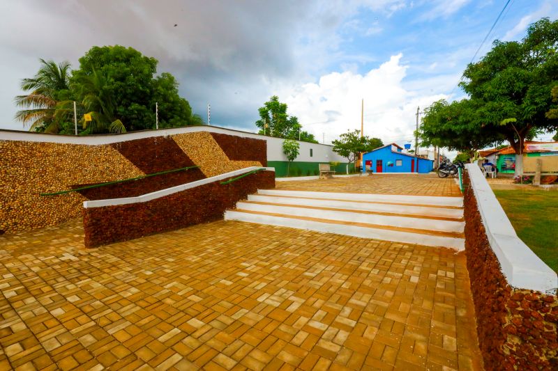 Praça Buriti em Conceição do Araguaia