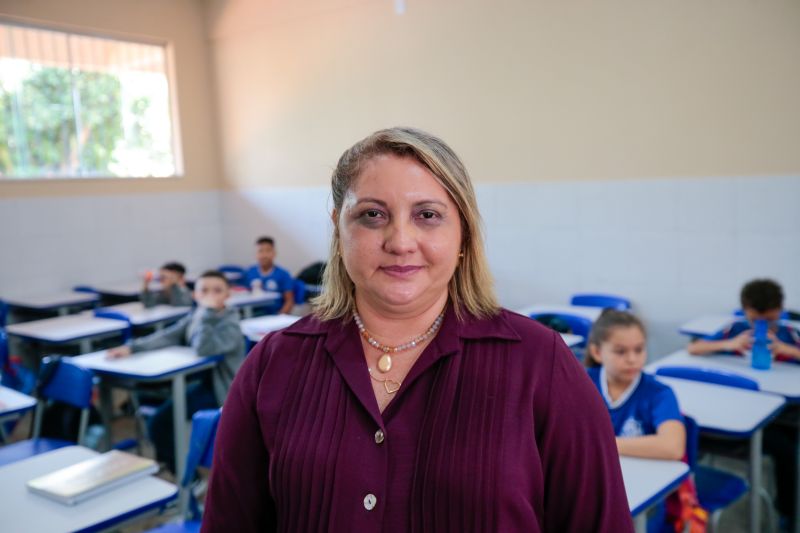 Elizete Sabba, professora. <div class='credito_fotos'>Foto: Marco Santos / Ag. Pará | <a href='/midias/2024/originais/18236_14046ffb-74bd-e580-f882-aca49b9fa474.jpg' download><i class='fa-solid fa-download'></i> Download</a></div>
