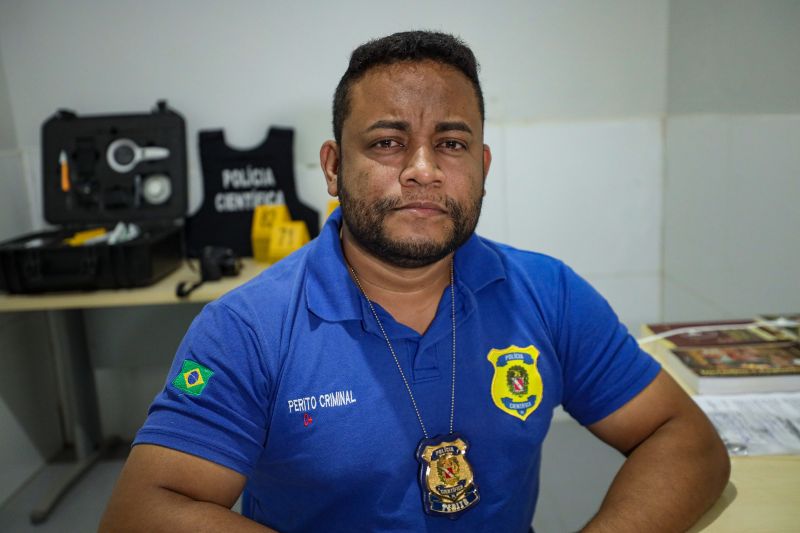 Lenon Valle Araújo - Perito Criminal <div class='credito_fotos'>Foto: Marcelo Lelis / Ag. Pará | <a href='/midias/2024/originais/18255_4dac0f65-5446-bcef-ccc3-40529dedeba4.jpg' download><i class='fa-solid fa-download'></i> Download</a></div>