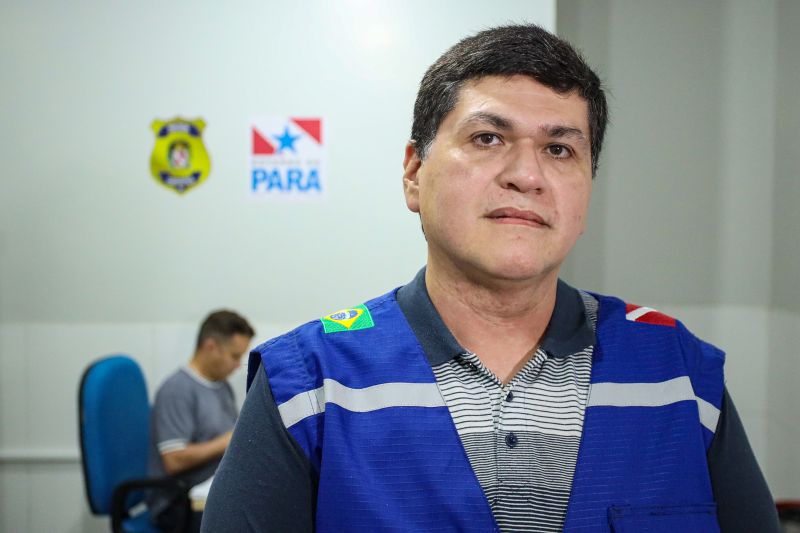 José Eduardo dos Santos - Corregedor da polícia científica <div class='credito_fotos'>Foto: Marcelo Lelis / Ag. Pará | <a href='/midias/2024/originais/18255_9e609916-4bcd-0c2d-a0fb-0b27c643c9fe.jpg' download><i class='fa-solid fa-download'></i> Download</a></div>