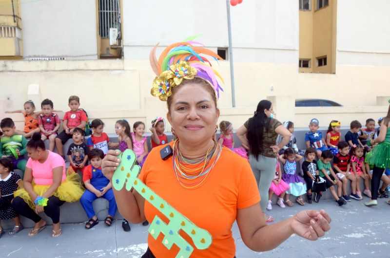 Leila Costa, coordenadora pedagógica da creche.