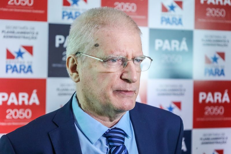 Josep Vidal, coordenador da equipe técnica do Pará 2050. <div class='credito_fotos'>Foto: Bruno Cecim / Ag.Pará | <a href='/midias/2024/originais/18406_4d9fc71f-dd14-5389-9d32-cc0754efb0be.jpg' download><i class='fa-solid fa-download'></i> Download</a></div>
