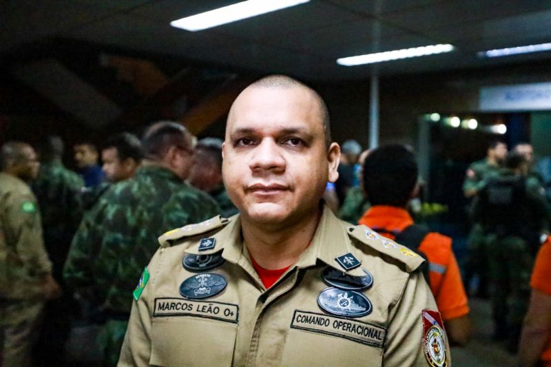 Major Marcos Leão <div class='credito_fotos'>Foto: Marcelo Lelis / Ag. Pará | <a href='/midias/2024/originais/18469_3cd70ec8-5762-4695-1b4b-18ed99367bda.jpg' download><i class='fa-solid fa-download'></i> Download</a></div>