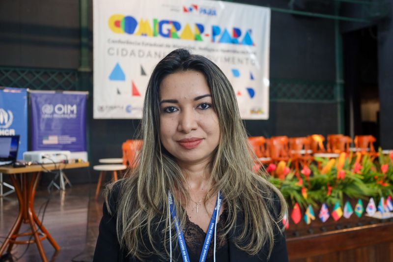 Danielle Silva - tecnica de relacoes internacionais e professora da Uepa <div class='credito_fotos'>Foto: Bruno Cecim / Ag.Pará | <a href='/midias/2024/originais/18802_f4801840-3d0e-41b8-da4b-8e624200a8cd.jpg' download><i class='fa-solid fa-download'></i> Download</a></div>