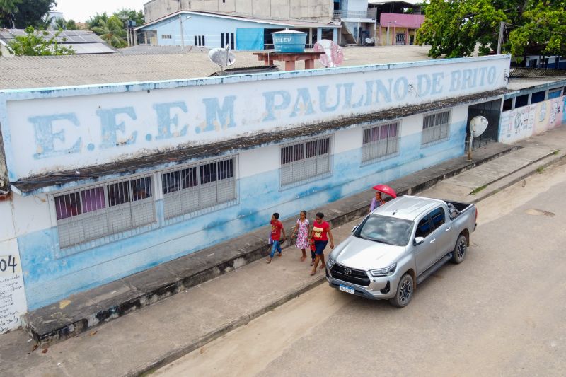 Local onde será construída a nova Escola Paulino de Brito • Centro Especializado de Atendimento a Meninas e Mulheres Marajoaras <div class='credito_fotos'>Foto: Marcelo Souza /Ag.Pará | <a href='/midias/2024/originais/20113_e3745ed2-9f25-fcf9-9d22-d2a9b6431099.jpg' download><i class='fa-solid fa-download'></i> Download</a></div>