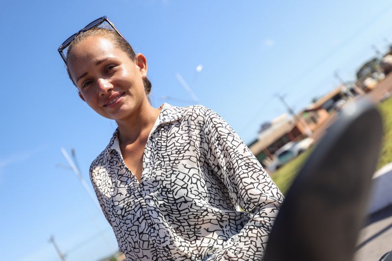 Marisa de Souza - Pavimentação asfáltica <div class='credito_fotos'>Foto: Marcelo Lelis / Ag. Pará | <a href='/midias/2024/originais/20360_f8368b8f-a034-b6e9-0c86-ad00d343d831.jpg' download><i class='fa-solid fa-download'></i> Download</a></div>